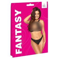 Cottelli Fantasy svart sett vi� glitrandi steinum