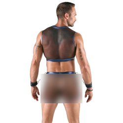 Svenjoyment netsett vi� bl�um reimum og hondj�rnum