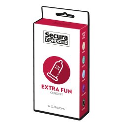 Extra Fun h�tir vi� rillum 12. stk.