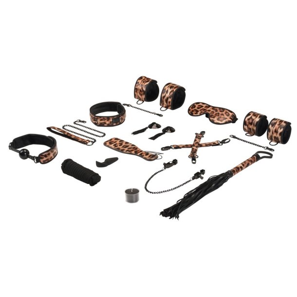 Liebe Seele Leopard Print bindisett - 13 partar