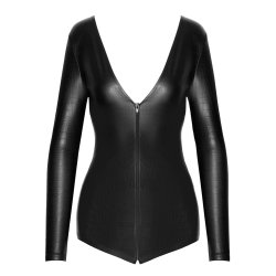 Noir svart body vi� slangumynstri