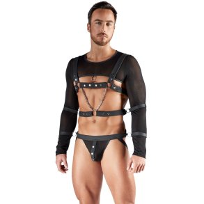 Sett vi� harness og jock