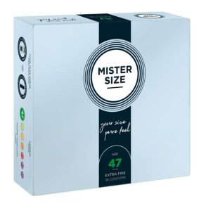 Mister Size 47 mm h�tir - 36 stk.
