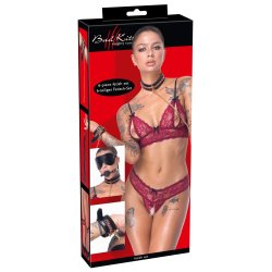 Bad Kitty svart bindisett - 6 partar
