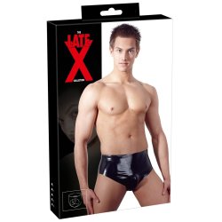 Late X latextrussur vi� uppbl�siligum analpluggi