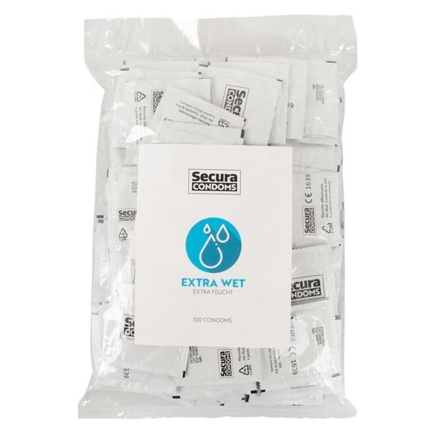 Secura Extra Wet 53 mm h�tir - 100 stk.