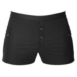 Svartar shorts vi� st�rum lummum