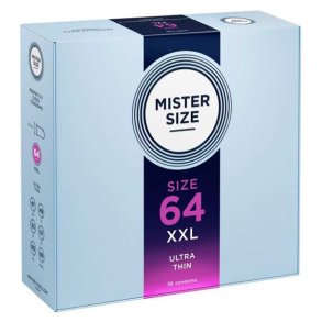 Mister Size 64 mm h�tir - 36 stk.