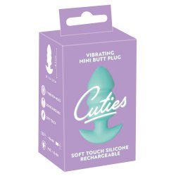Cuties Vibrating Mini Plug - gr�nur