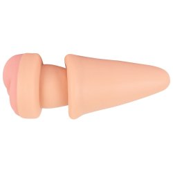 Nature Skin Butt Plug & Extension