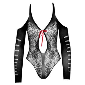 NO:XQSE svart blondu-body vi� rey�um bandi
