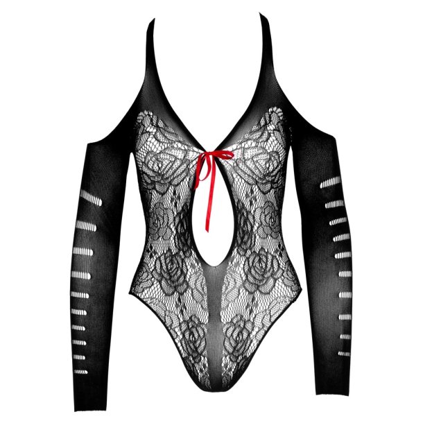 NO:XQSE svart blondu-body vi� rey�um bandi