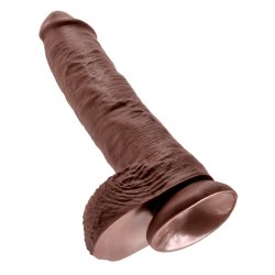 10 tummar vi� botni - Brown - 25,4 cm