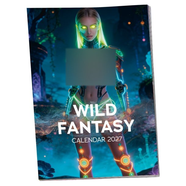 Wild Fantasy veggjakalendari 2027