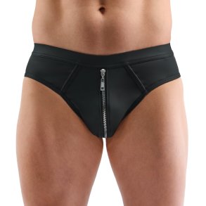 Svartur jockstrap vi� neti og snarl�si