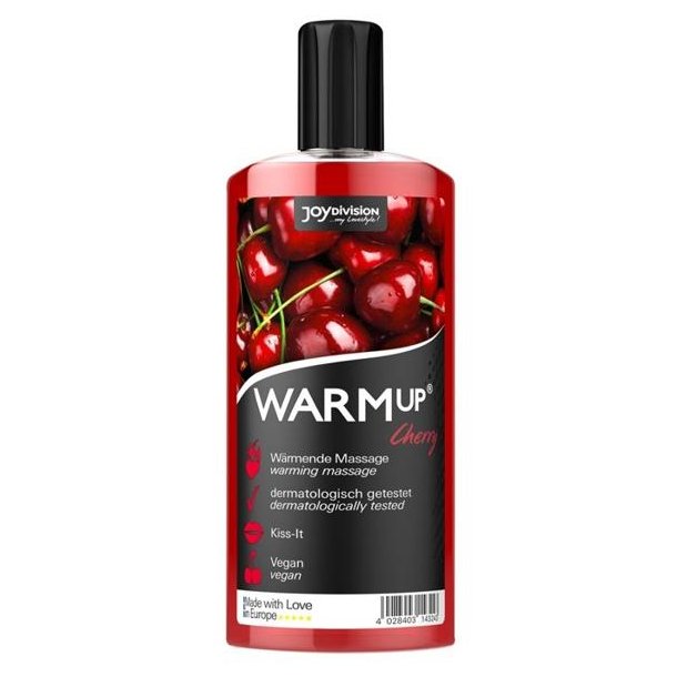 JOYdivision WARMup massaguolja - kirsuber - 150 ml
