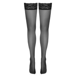 Cottelli sj�lvsitandi sokkar vi� 6 cm blondum