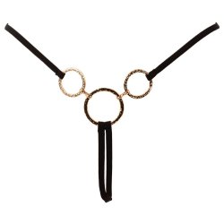 Cottelli svartur strongur vi� trimum ringum