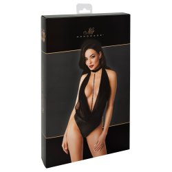 Noir Orgia svart body vi� dj�pum h�lsi