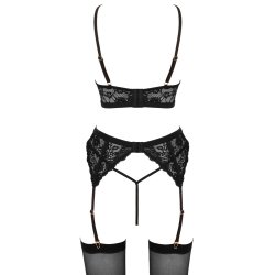 Tr�parta� blondusett vi� gyltum hj�rtum