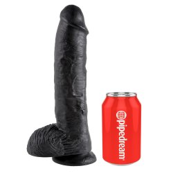 10 tummar vi� botni - Black - 25,4 cm