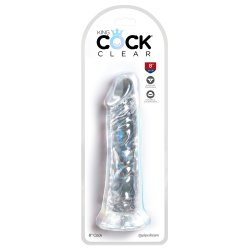 King Cock Clear 8 tummar Clear - 21,8 cm