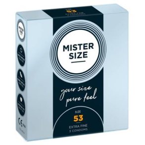 Mister Size 53 mm h�tir - 3 stk.