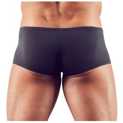 Svenjoyment svartar boxershorts vi� silvurlittum tr�stknappum