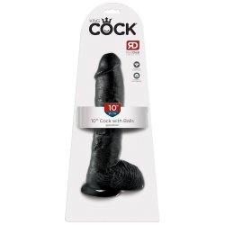 10 tummar vi� botni - Black - 25,4 cm