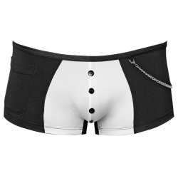 Svenjoyment svartar og hv�tar boxershorts � t�nara-sni�i