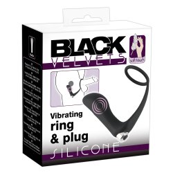 Black Velvets - vibrerandi ringur og proppur