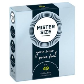 Mister Size 49 mm h�tir - 3 stk.