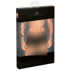 Noir svartar netboxershorts vi� leopardmynstri