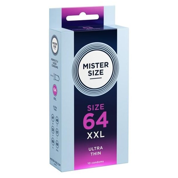 Mister Size 64 mm h�tir - 10 stk.