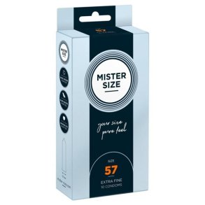 Mister Size 57 mm h�tir - 10 stk.
