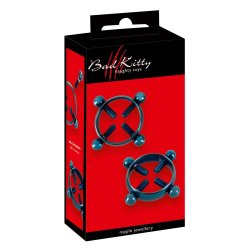 Bad Kitty Blue Moon br�stklemmur - 2 stk.