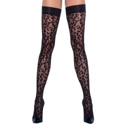 Cottelli sj�lvsitandi sokkar vi� leopardmynstri