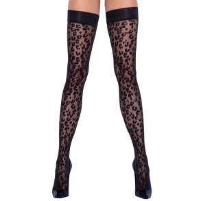 Cottelli sj�lvsitandi sokkar vi� leopardmynstri