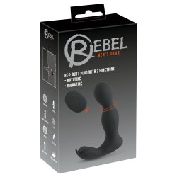 REBEL RC Butt Plug - 2 funkti�nir