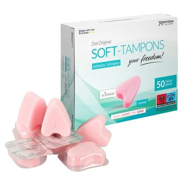 JOYdivision Soft Tampons normal tamponir - 50 stk.