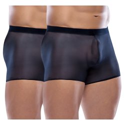 Svenjoyment midn�ttarbl�ar netboxershorts, 2-pakningur