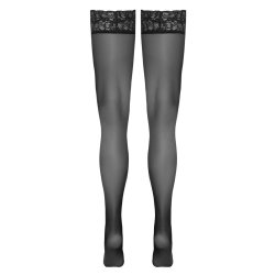 Cottelli sj�lvsitandi sokkar vi� 6 cm blondum