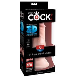King Cock Plus 6 tummar Triple Density - 18,4 cm