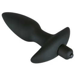 Black Velvets Vibrating Medium Plug