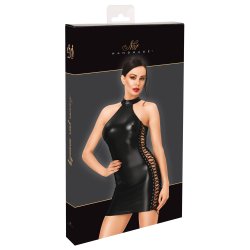 Svartur wetlook-kj�li vi� sn�ring � s��unum