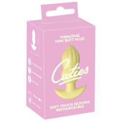 Cuties Vibrating Mini Plug - gulur