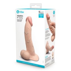 b-Vibe Slipskin Curvy - 22,3 cm