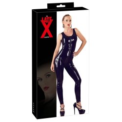 Late X sv�rt ermaleys latexheildardrakt