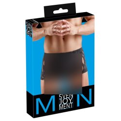Svenjoyment svartar boxershorts vi� devor�-mynstri