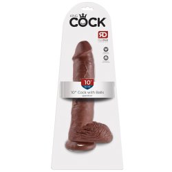 10 tummar vi� botni - Brown - 25,4 cm
